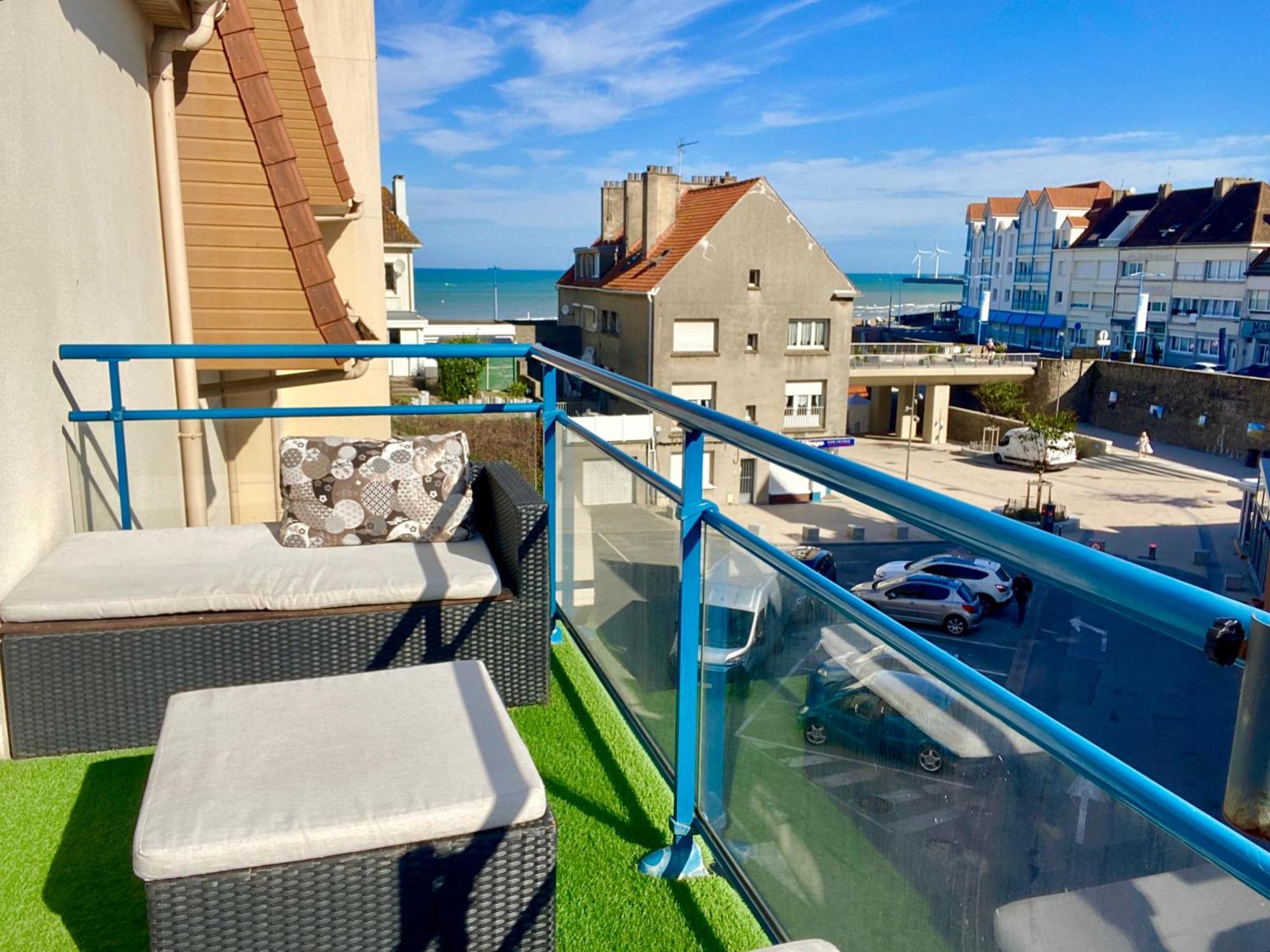 Fl'Heurt De Mer Appartement Au Pied De La Plage, Vue Mer Le Portel Exteriér fotografie
